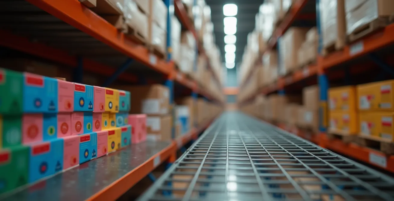 Macro opname van intelligente voorraadopslag met seizoensgebonden aanpassingen