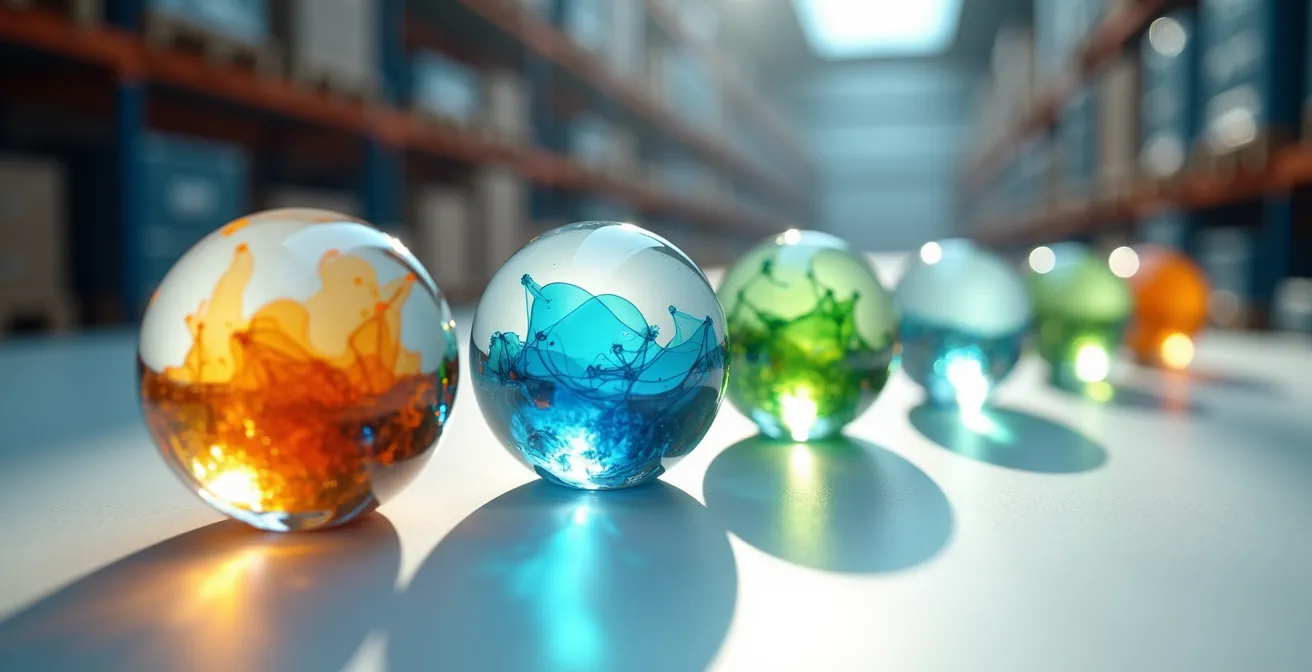 Visuele weergave van geautomatiseerde pre-order communicatie stappen